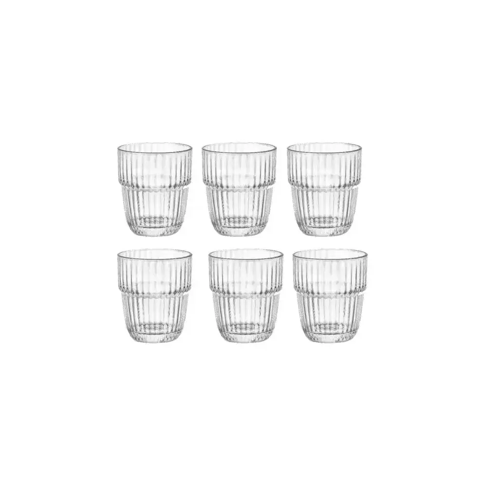Barshine Confezione 6 Bicchieri Rocks 30,5cl Bormioli Rocco