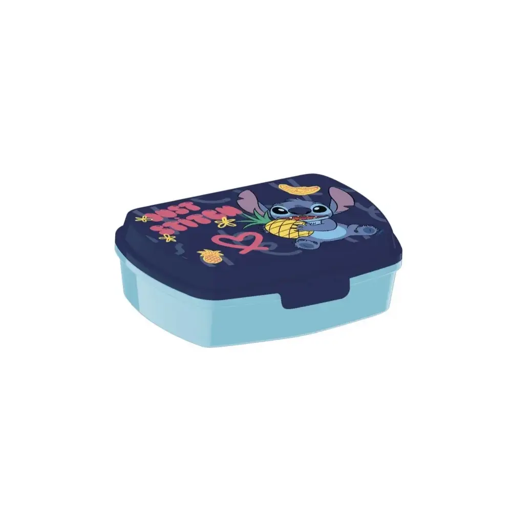 Portamerenda Stitch in Plastica Scuola Real Trade