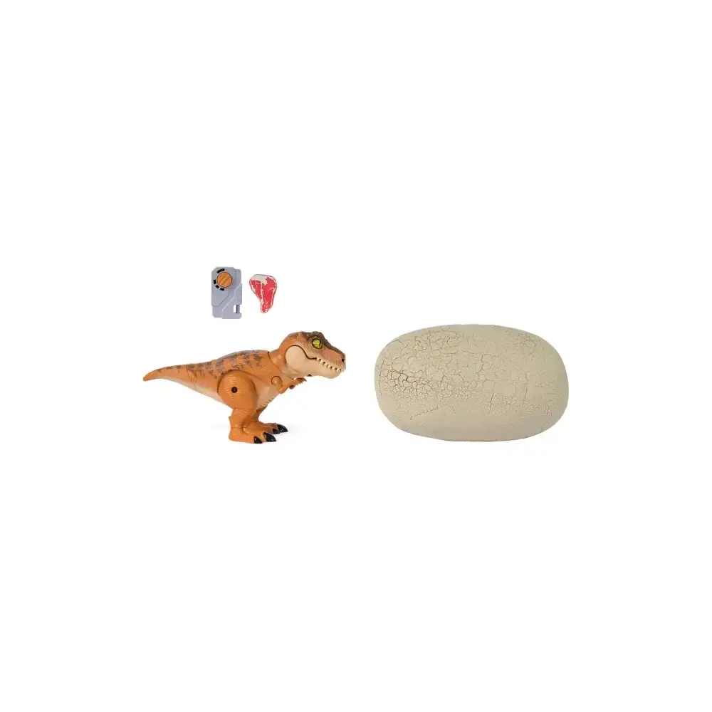 Jurassic World Primal Hatch Uovo di T-Rex Interattivo Spin Master