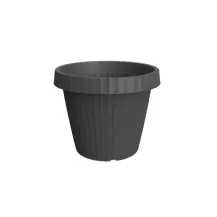 Vaso Onda 50cm Grafite Bama