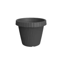 Vaso Onda 50cm Grafite Bama