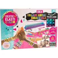 Elasticolor Kit Creazione Gioielli Braccialetti Collane Anelli Nice