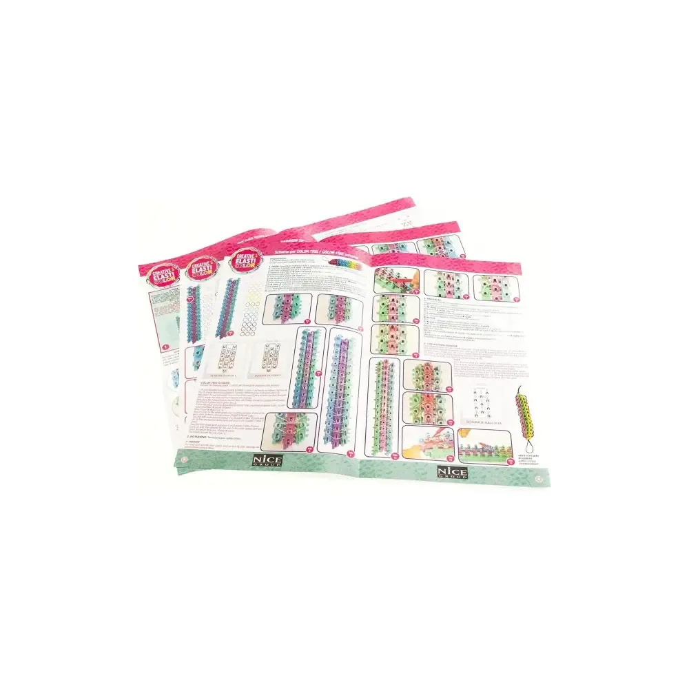 Elasticolor Kit Creazione Gioielli Braccialetti Collane Anelli Nice