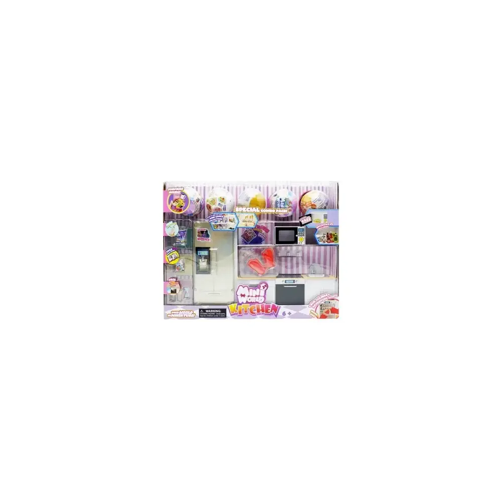 Mini World Cucina in Miniatura con 5 Sfere Ed Accessori M3