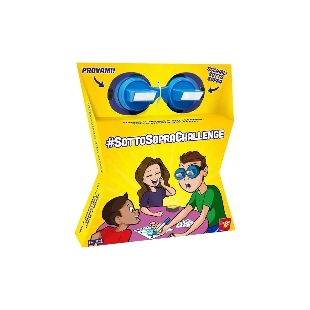 Sottosopra Challenge Gioco da Tavolo Divertente 25 Rocco Giocattoli