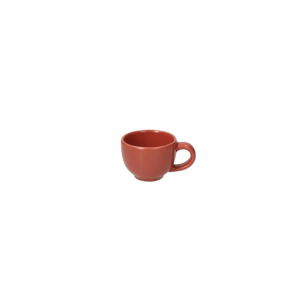 Ritual Tazza Caffè 80 Cc Rosso Mela in Super Strong Stoneware Tognana