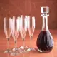 Set 6 Flute Champagne Invino 24 cl Cristallo Luxion Trasparenza RCR