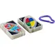 Uno H2o Gioco di Carte Resistente All'Acqua Plastificate Clip Mattel