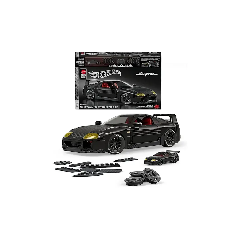 Hotwheels Toyota Supra Mkiv 824 Pezzi Mattel
