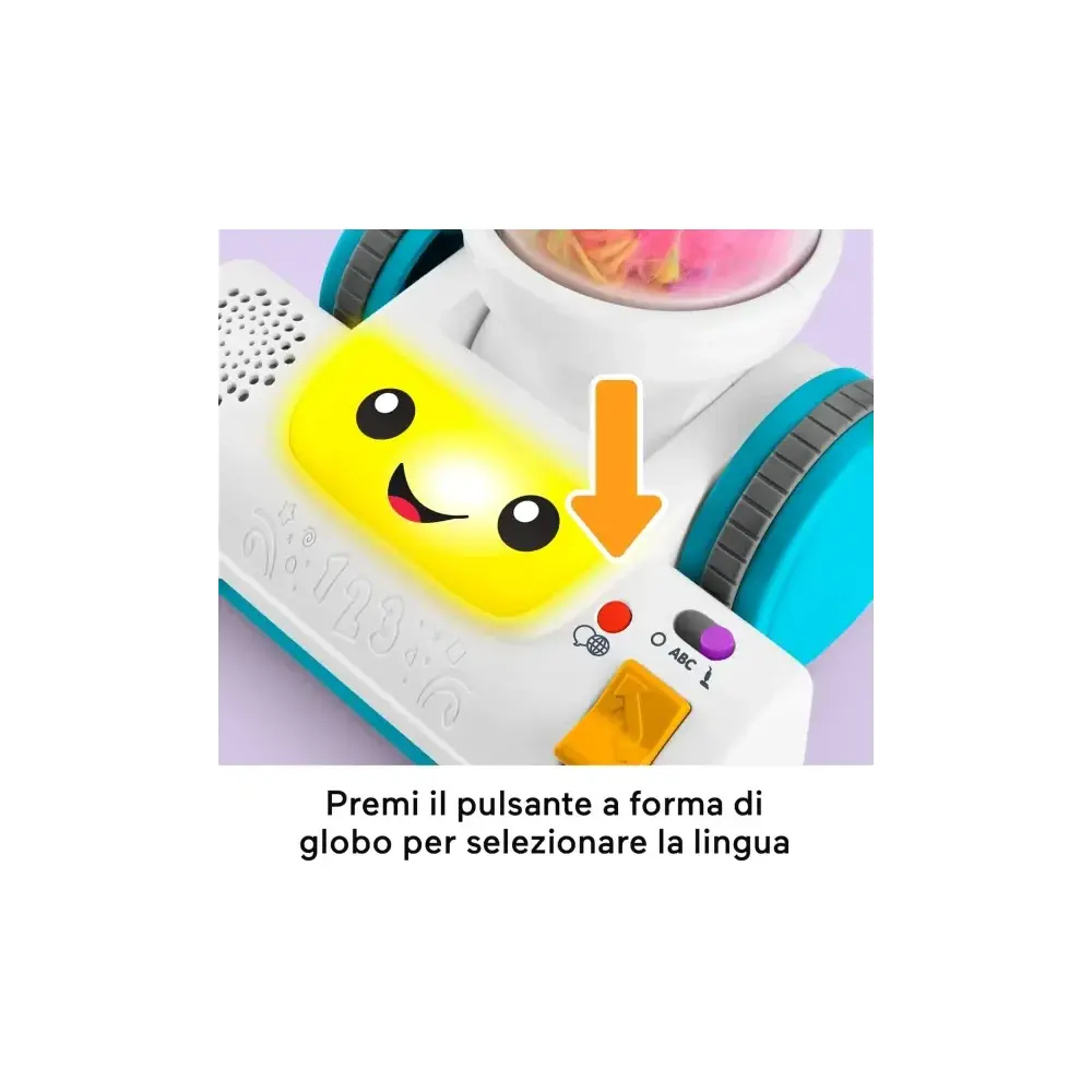 Fisher-Price Aspirapolvere Ridi e Impara Luci Canzoni e Frasi 2 Mattel