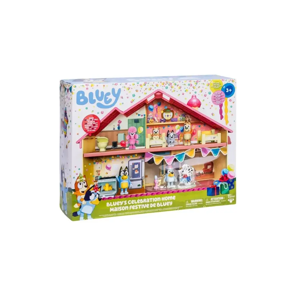 Bluey Celebration Home Playset Casa delle Feste Rocco Giocattoli