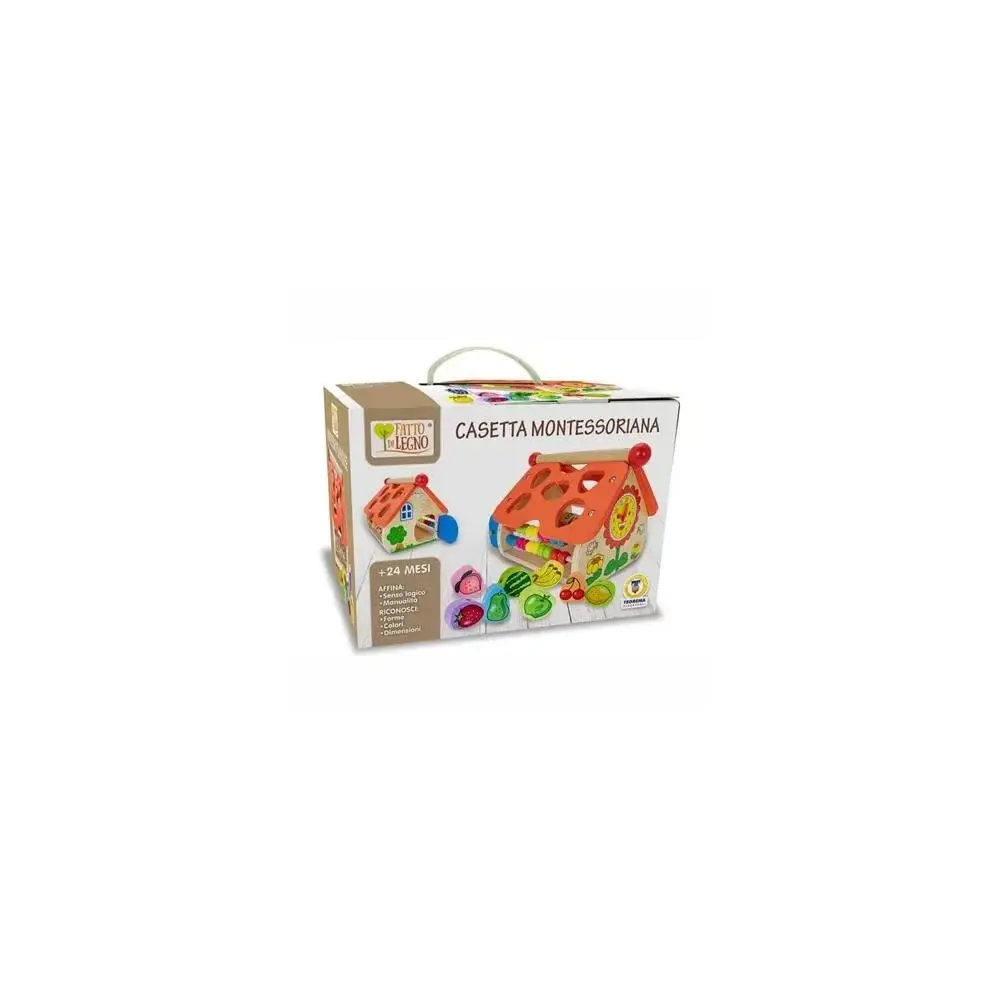 Casetta Montessoriana Fatto di Legno - Teorema