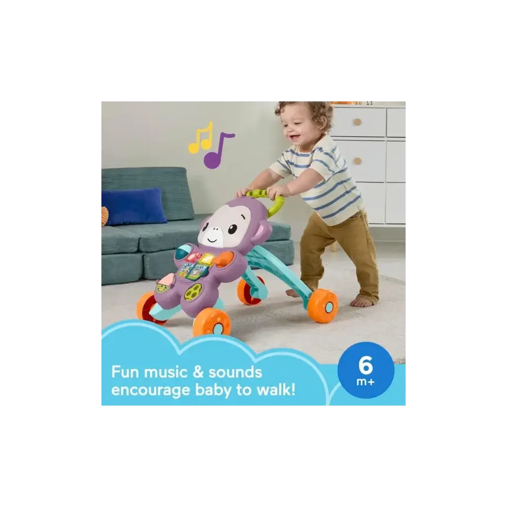 Fisher Price Scimmietta Primi Passi Mattel