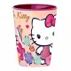 Bicchiere in Plastica 260ml Hello Kitty per Bambni Real Trade