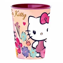 Bicchiere in Plastica 260ml Hello Kitty per Bambni Real Trade