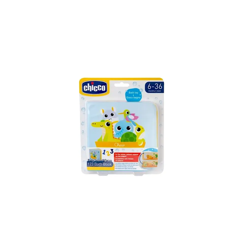 123 Libro Bagno per il Bagnetto Chicco