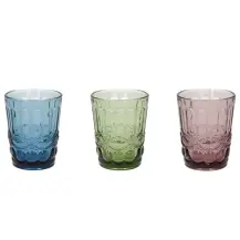 Set 3 Bicchieri Madame 230 ml Multicolore Tognana