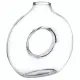 Vaso Trasparente Circle in Vetro H25,5 cm Atmosphera