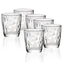 Diamond Confezione 6 Bicchieri Acqua 30,5cl Bormioli Rocco
