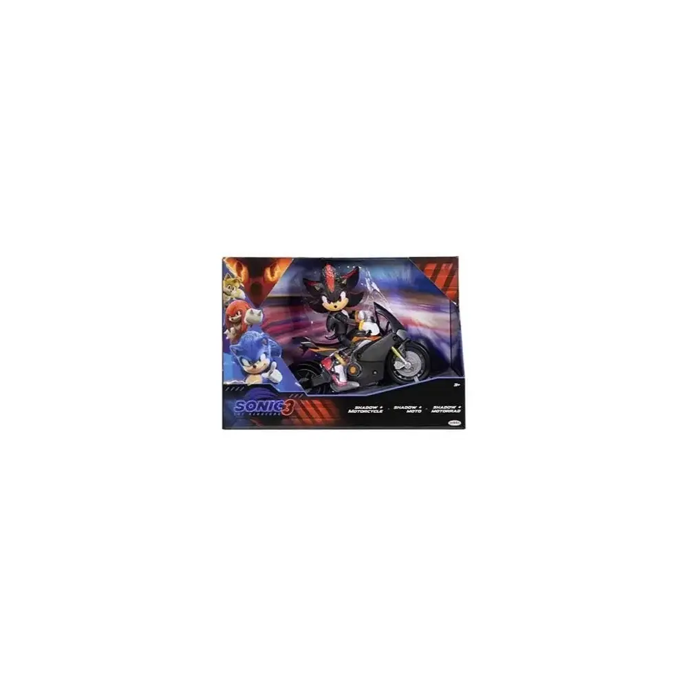Sonic 3 Shadow 13cm con Motocicletta MV Giochi