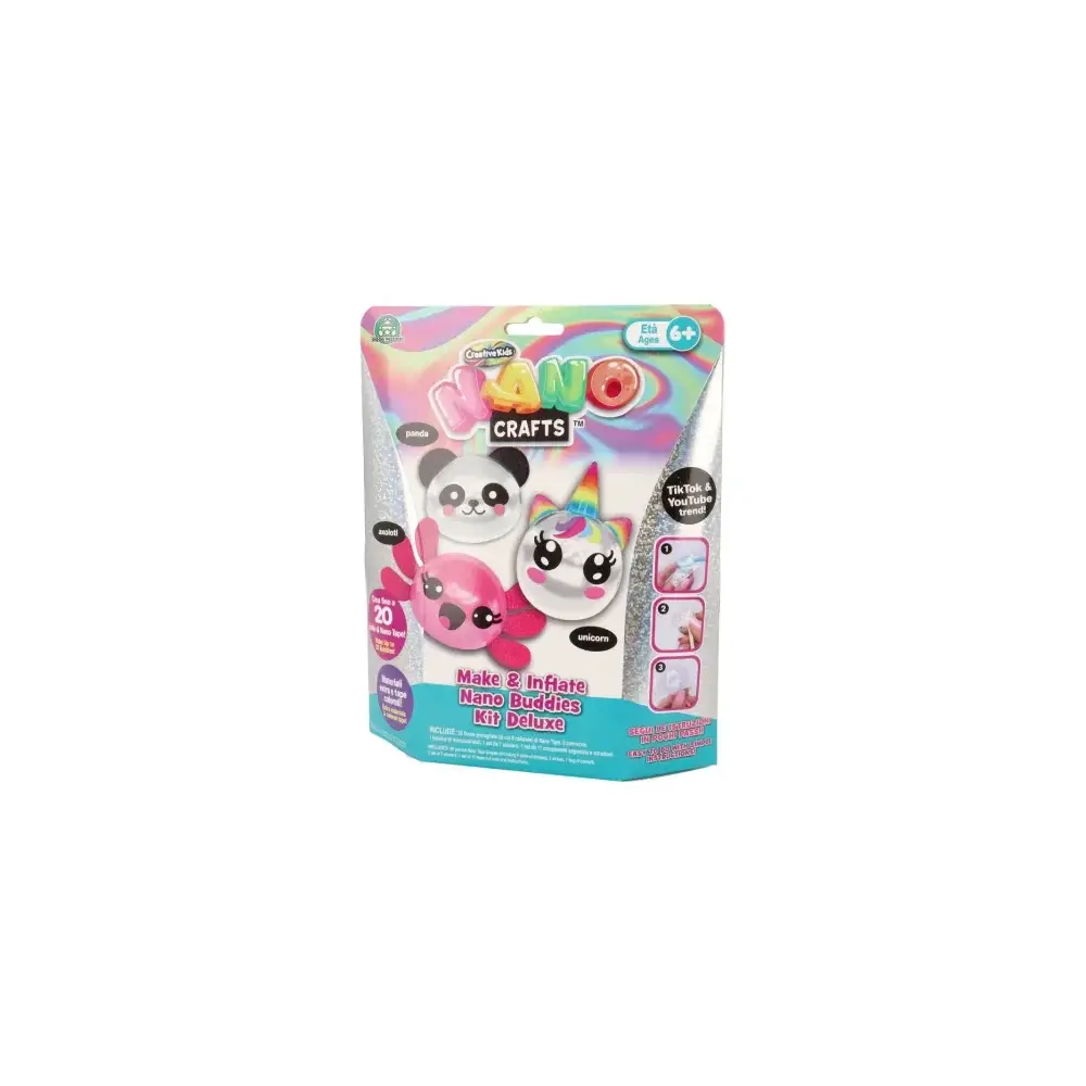Nanocrafts Nano Buddies Kit Deluxe Giochi Preziosi