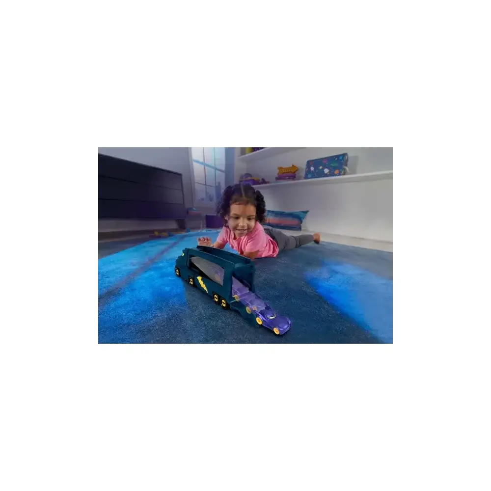 Fisher-Price DC Batwheels Bat-Autotreno con Veicolo Bam Mattel