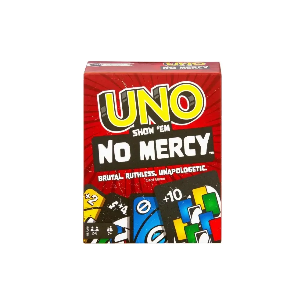 Uno Show 'Em No Mercy Gioco di Carte Edizione Speciale Mattel