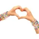 Perline ABC 500 Unicorn Kit Creativo con 500 e 10 Metri di Corda Nice
