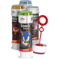 Sonic Bolle di Sapone 60 ml Tappo Labirinto Made in Italy Senza Dulcop