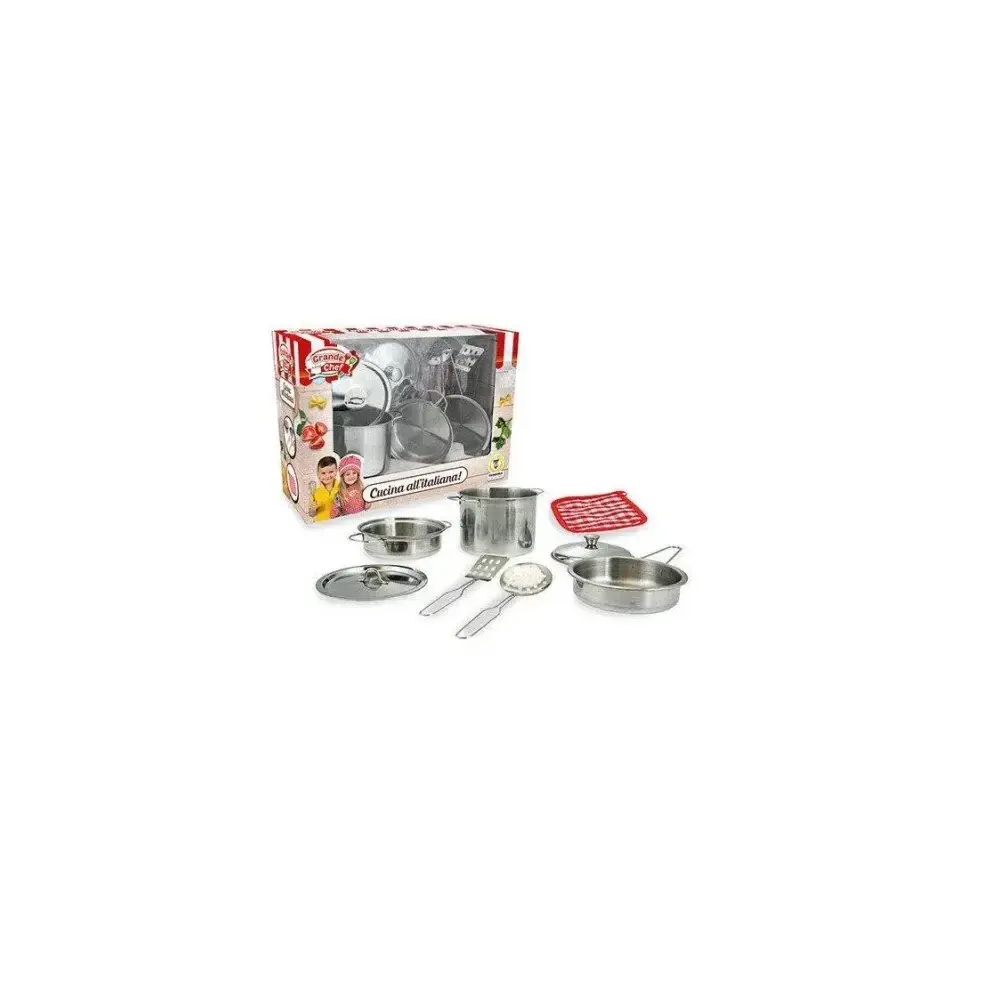 Grande Chef Set Pentoline Metallo 8 Pezzi Teorema