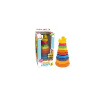 Gogo Piramide Ad Anelli Colorata 14.5x29 cm Teorema