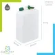 Tanica 20 Litri Plastica Resistente Made in Italy