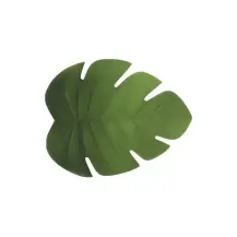 Tovaglietta Foglia 47x38 cm Verde Secret de Gourmet