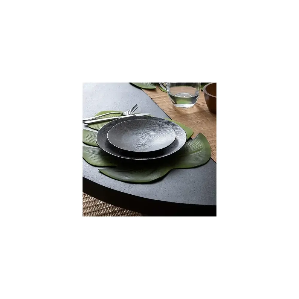Tovaglietta Foglia 47x38 cm Verde Secret de Gourmet