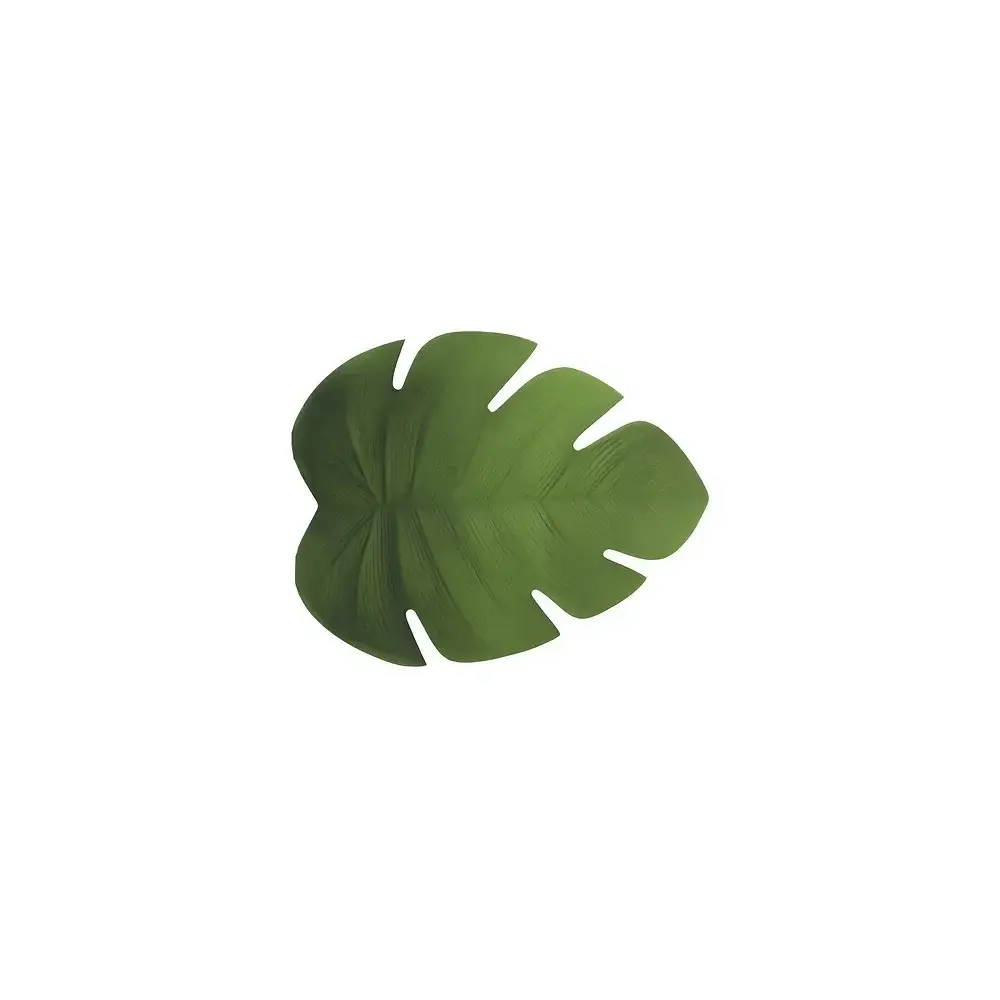 Tovaglietta Foglia 47x38 cm Verde Secret de Gourmet