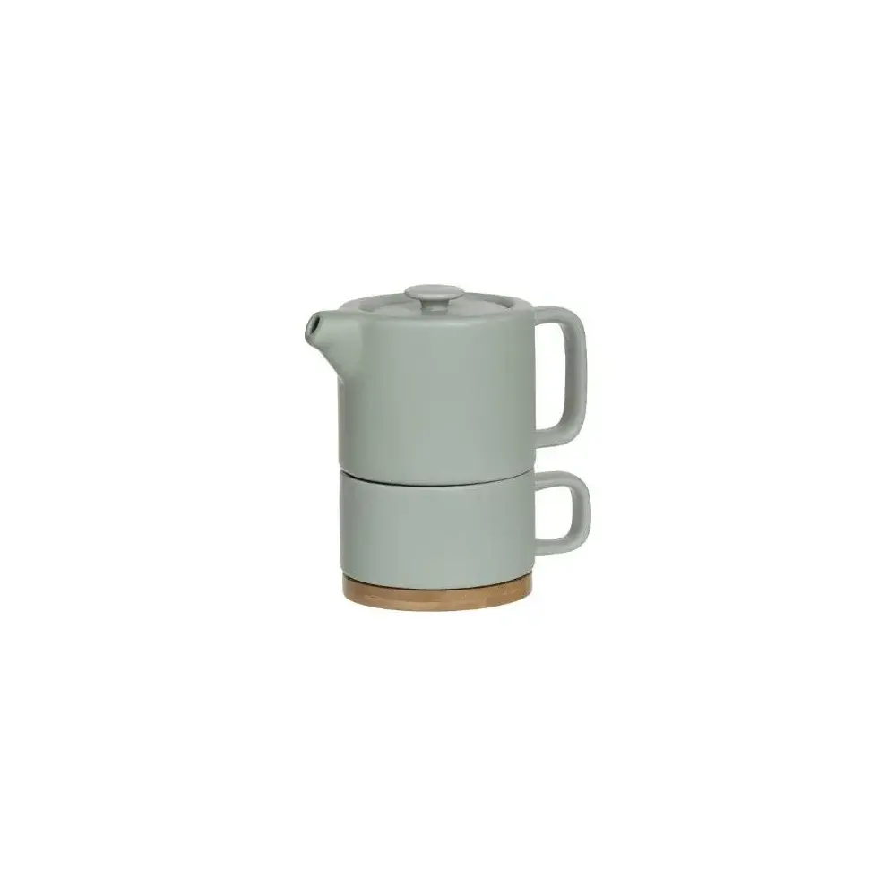 Servizio da Tè Singolo Nature in Ceramica Color Secret de Gourmet