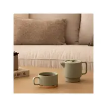 Servizio da Tè Singolo Nature in Ceramica Color Secret de Gourmet