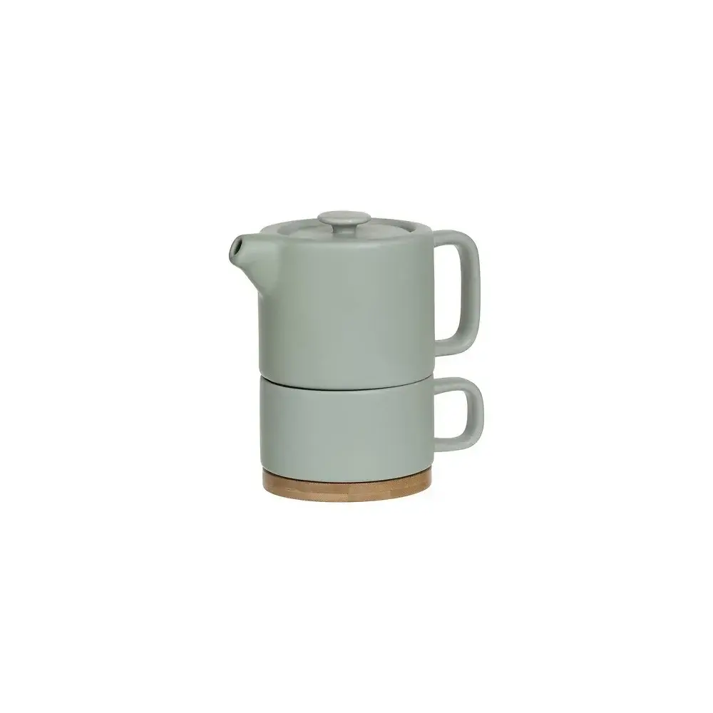 Servizio da Tè Singolo Nature in Ceramica Color Secret de Gourmet