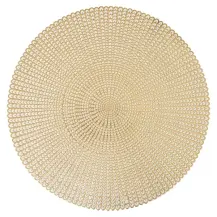 Tovaglietta Delicatezza Diametro 41 cm Oro Secret de Gourmet