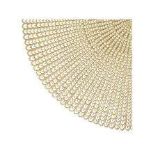 Tovaglietta Delicatezza Diametro 41 cm Oro Secret de Gourmet