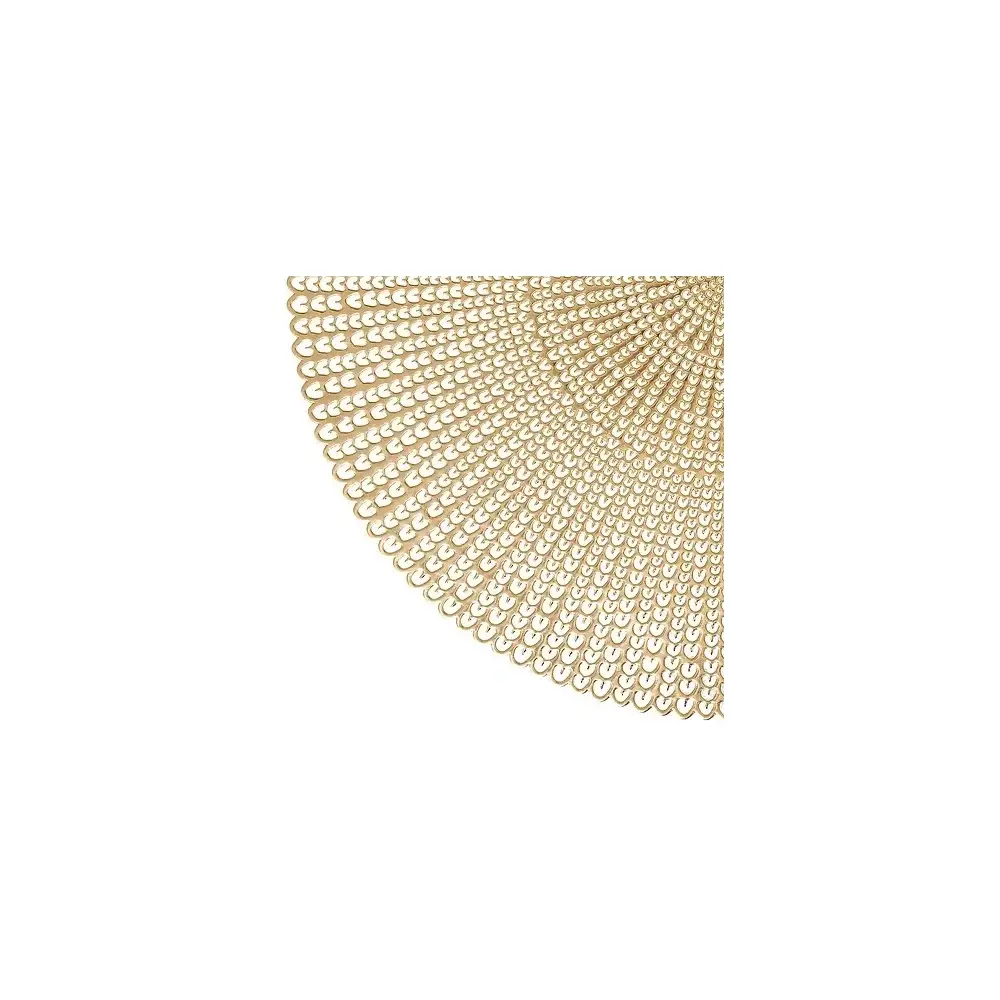 Tovaglietta Delicatezza Diametro 41 cm Oro Secret de Gourmet