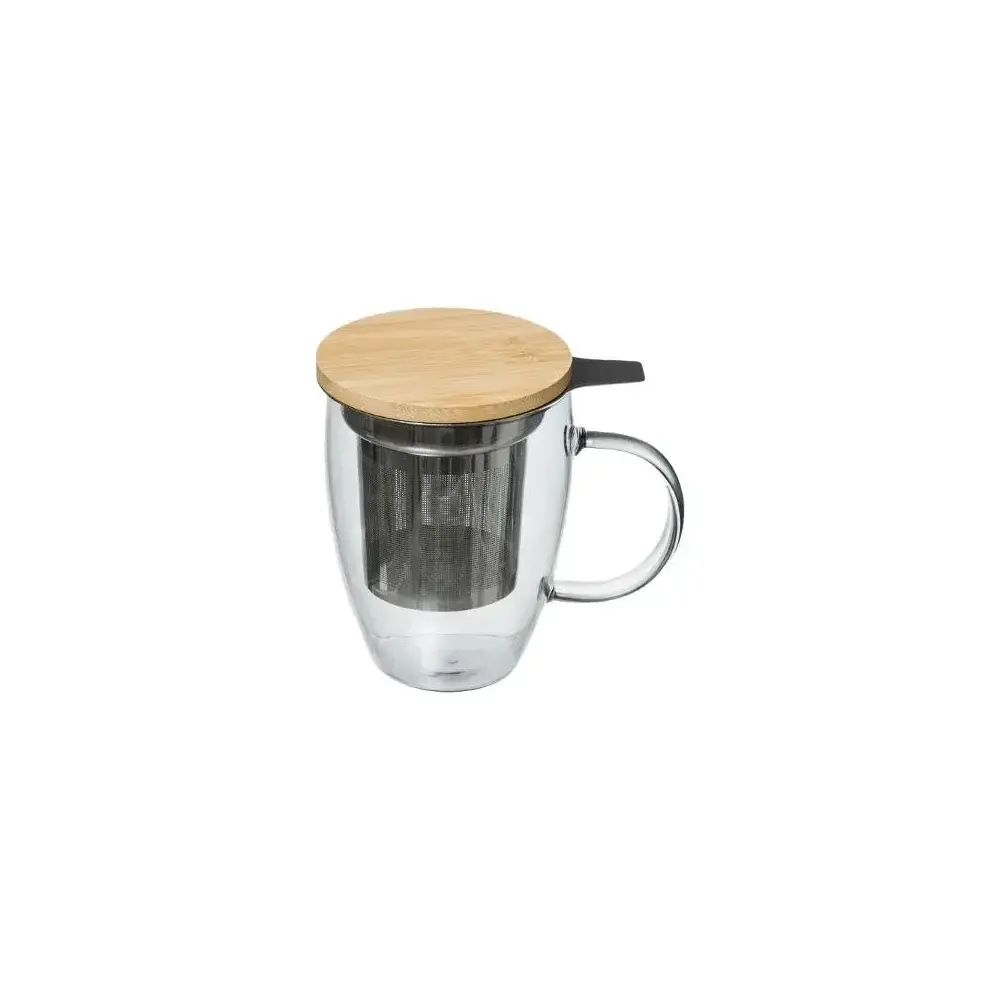 Tazza Vetro con Infusore 40cl Secret de Gourmet