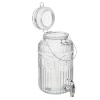 Dispenser per Bevande in Vetro Mona 3,8 Litri Secret de Gourmet