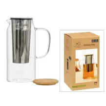 Teiera Mia in Vetro Borosilicato 1,3 L Secret de Gourmet