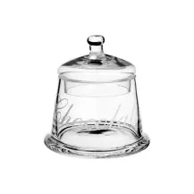 Portadolci Vetro con Coperchio 12,8cm Secret de Gourmet
