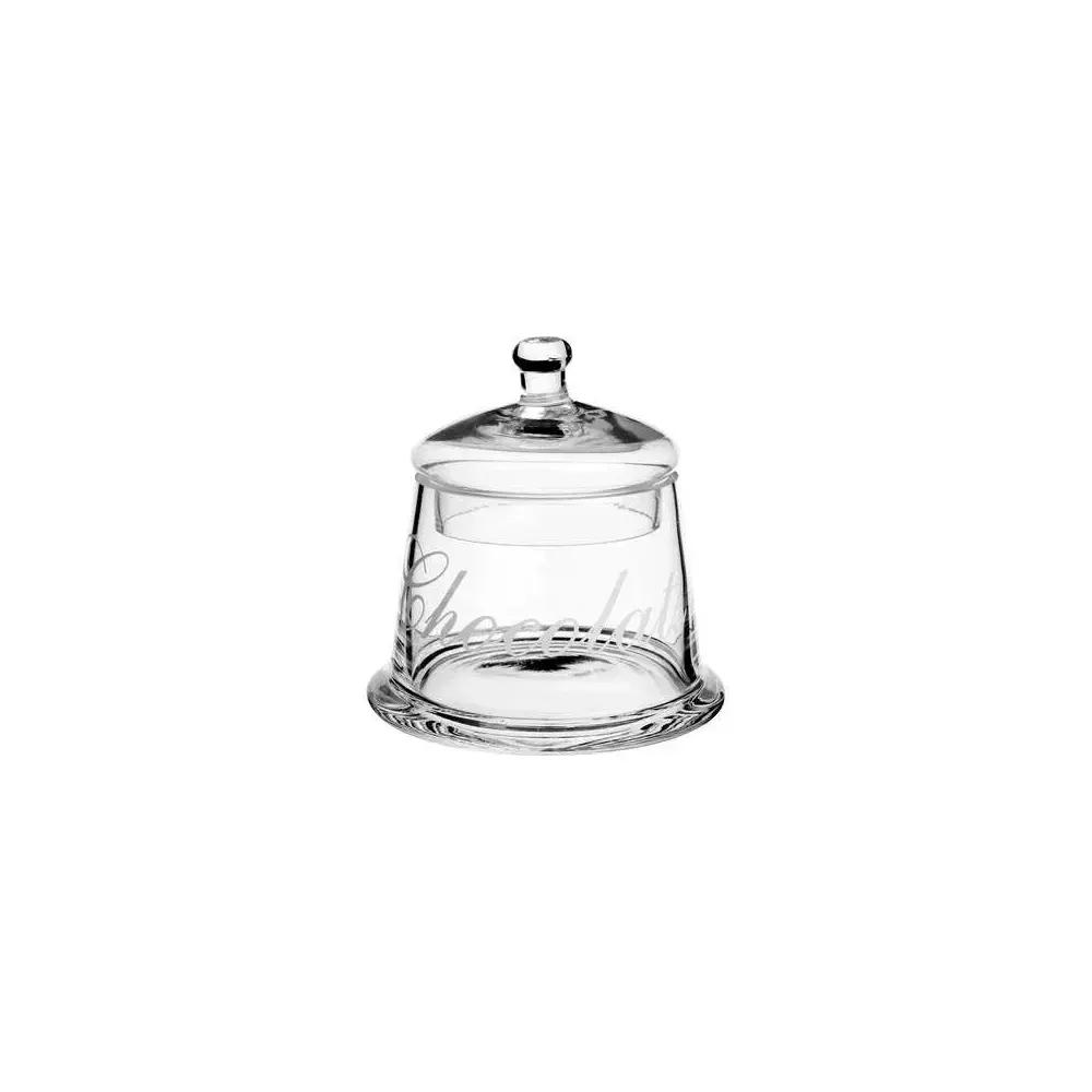 Portadolci Vetro con Coperchio 12,8cm Secret de Gourmet