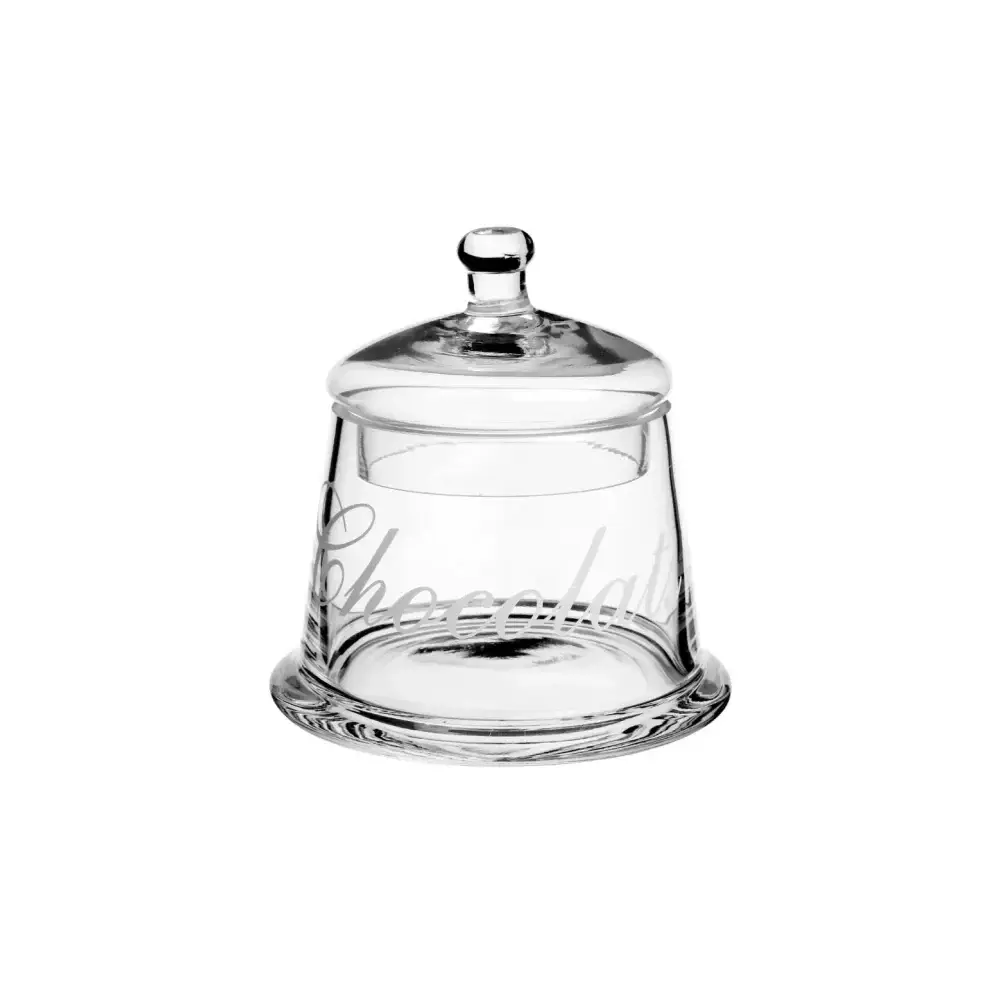 Portadolci Vetro con Coperchio 12,8cm Secret de Gourmet