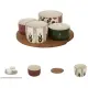 Set Aperitivo Mona 4 Ciotole con Vassoio Acacia Secret de Gourmet