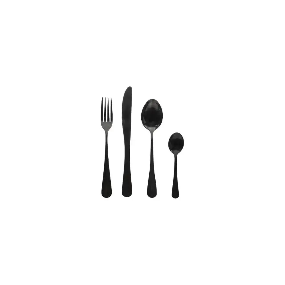 Servizio di Posate 16 Pezzi Shadow in Acciaio Inox Secret de Gourmet