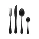 Servizio di Posate 16 Pezzi Shadow in Acciaio Inox Secret de Gourmet